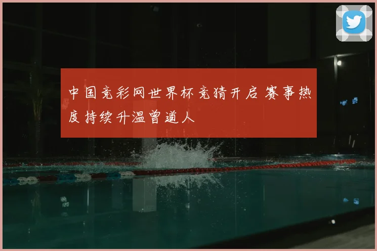 中国竞彩网世界杯竞猜开启 赛事热度持续升温曾道人