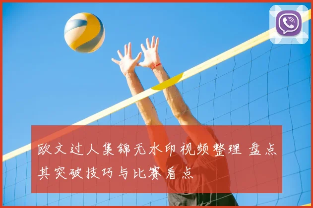 欧文过人集锦无水印视频整理 盘点其突破技巧与比赛看点